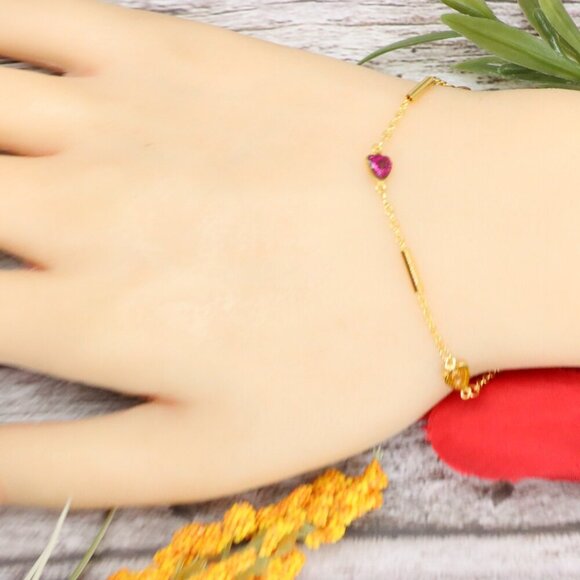 "Trendy Bracelet for Girls & Women – Cute, Adjustable & Gift-Ready | MLCRC2043 - Picture 4 of 10